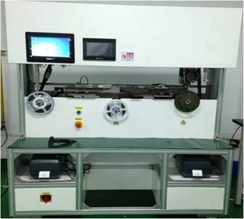 自動料帶分盤機 自動料帶分盤機